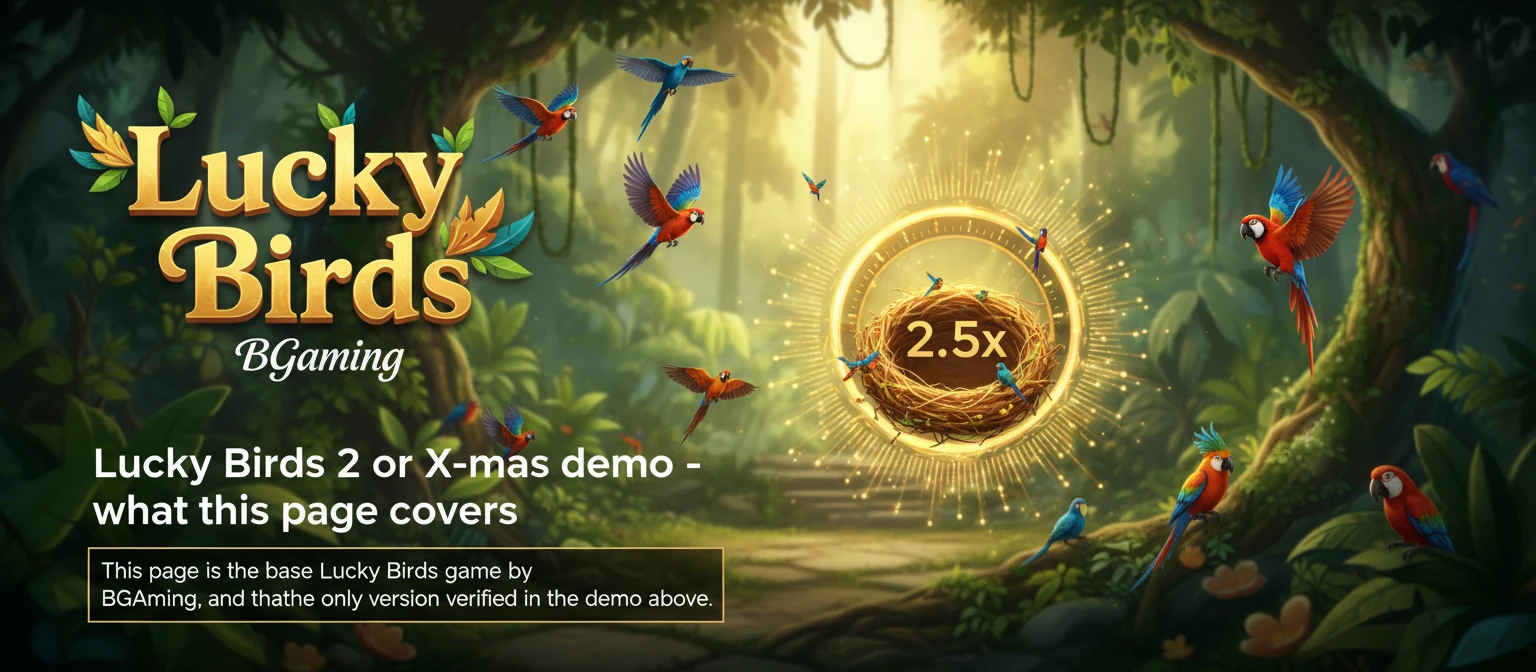 Lucky Birds 2 or X-mas demo - what this page covers